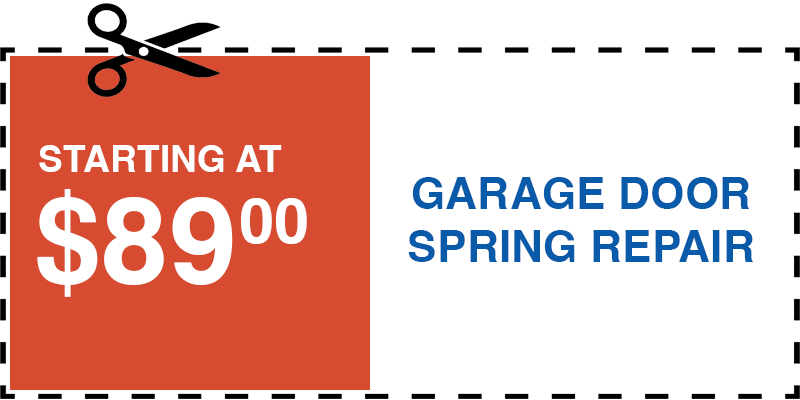 89 garage door SPRING repair Atlantic Beach